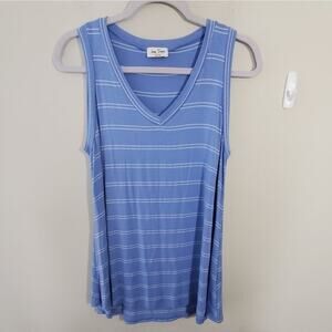 JENNY Boston striped‎ tank top tunic size medium